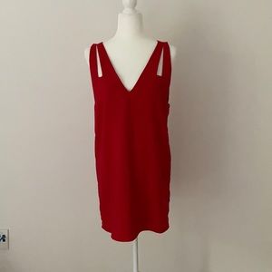 YaYa/Urban Outfitters red shift dress NWOT